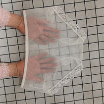 Soft Comfort Mesh Yarn Sexy Briefs Women Apostle Ultra Slim Slim Fit Lace All Transparent Mid Waist Big Code Fat M