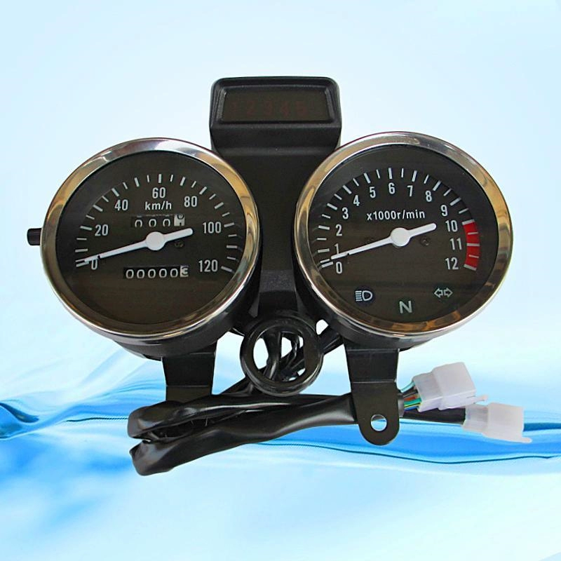 Phụ kiện xe máy 125/150 Xiao Taizi nhạc cụ lắp ráp mã đồng hồ đo dặm máy đo tốc độ điện tử máy đo tốc độ đồng hồ chân gương xe máy đồng hồ wave 50