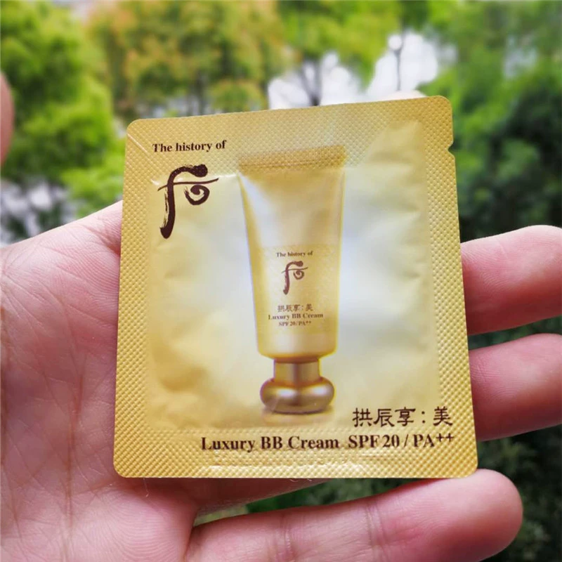 Park Park Trang điểm Hàn Quốc Hàn Quốc Whoo Queen Gongjinhyang Beauty Luxury BB Cream Làm trắng chống nhăn Dưỡng ẩm Lustre 30 Viên - Kem BB