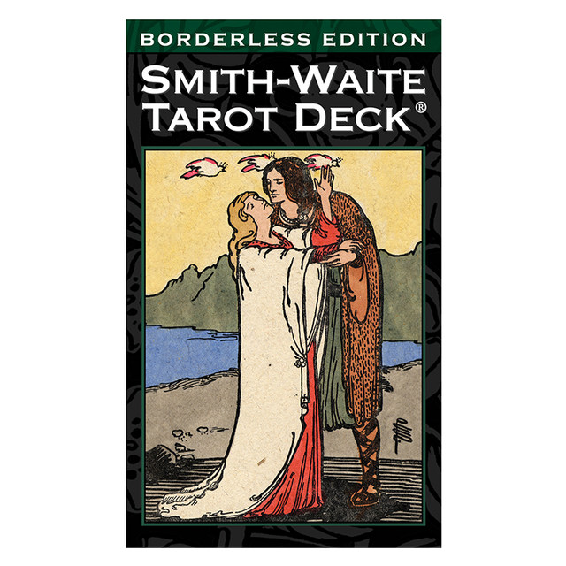 ແຜ່ນ Waite Tarot ແບບບໍ່ມີພົມແດນຂອງແທ້ SmithWaiteTarot Waite Tarot deck