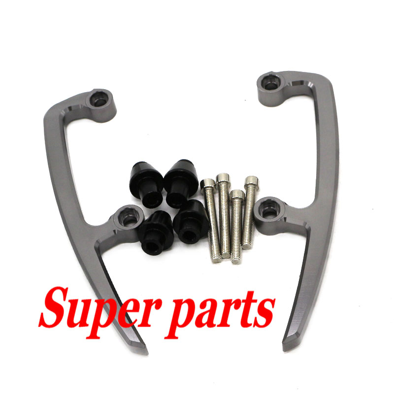 Kawasaki Z650 17-18 năm sửa đổi CNC nhôm phía sau tay vịn phía sau đuôi phía sau kệ phía sau kệ phía sau - Xe máy Sopiler khung đuôi xe máy