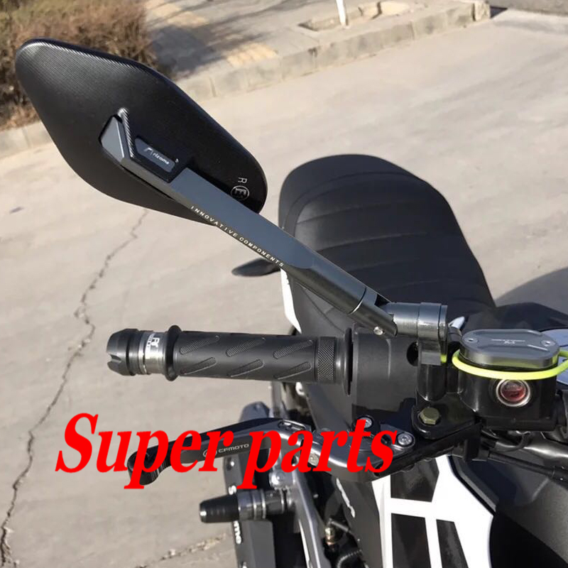Xe máy Honda CB400 / VTEC Hornet CB600 CB919 Gương chiếu hậu sửa đổi Gương chiếu hậu gương xe máy vuông