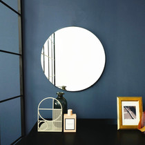 Custom wall-hanging bathroom mirror paste makeup mirror round vanity mirror bathroom sink mirror hotel bathroom mirror