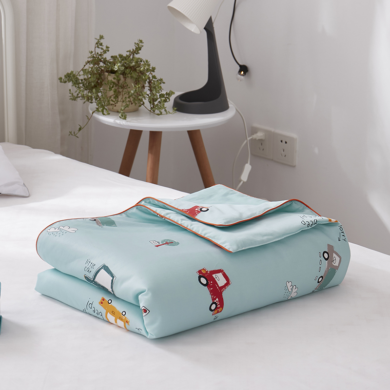 Summer 60 tribute satin long suede cotton Children Summer by Agrass Mosquito Repellent Soft Cartoon Single Toddler Printed Air Conditioning