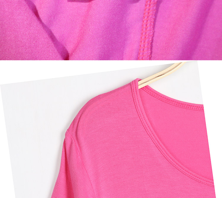 Phương thức nữ nửa tay áo T-Shirt đồ ngủ mới kích thước lớn lỏng áo sơ mi nhà phụ nữ giản dị của mùa hè vòng cổ áo sơ mi những kiểu đồ bộ đẹp