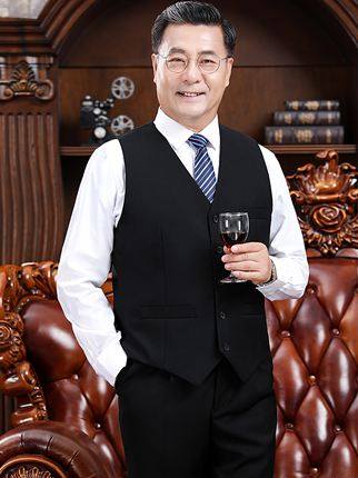 Spring thin coats, suits and vests for middle-aged and elderly people