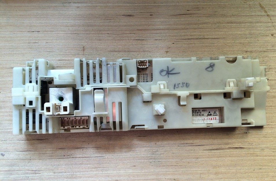 Original DRUM WASHING MACHINE EXTRA1550 EXTRA1605 MOTHERBOARD DOOR HANDLE