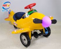 Good Fun Children Pedalling Plane Squares Pleasure Equipment Electric Bottle Cars Indoor Baby Carrier Toys Smart Timing Music