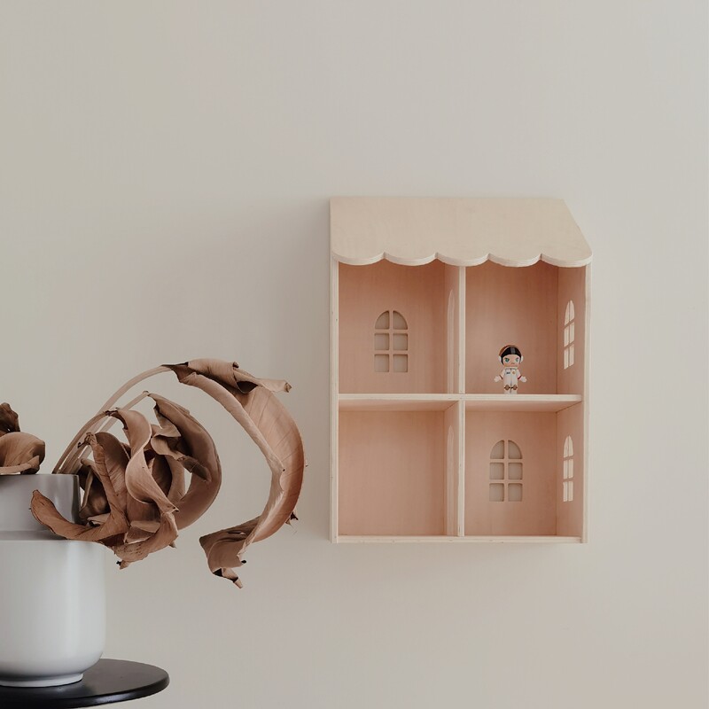 ins house styled shelve children room wall partition wall accessories for home storage supplies desktop pendulum