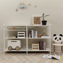 ins Nordic Simple Nursery Decorative Shelf Floor Bookshelf Bedroom Living Room Storage Rack Creative Display Rack
