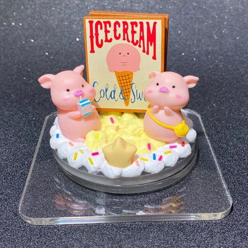 比彩 Акриловая базовая плита, кремовый держатель для телефона, DIY