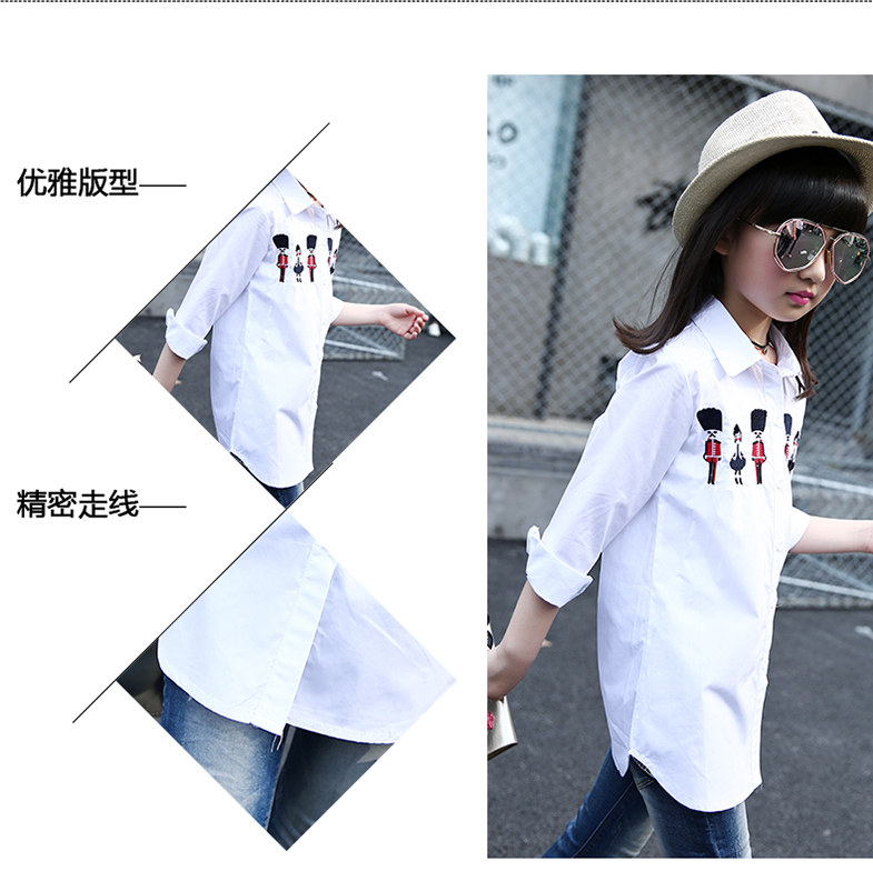 Chemise fille à manche longue - Ref 2086137 Image 15