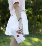 Милая японская школьная юбка, бумажник, сумка через плечо