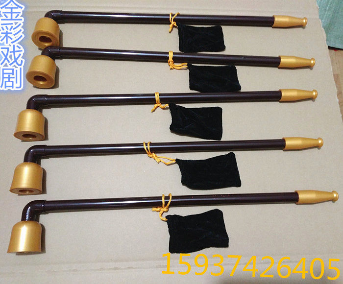 Old Grandfather Pipe Prop Stage Show Made Big Pipe Pipe Pipe Prop Tobacco Pipe Tobacco Pipe Pipe