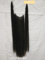 Three wisps of beard costume drama drama costume accessories long beard fake beard props Black three long beard