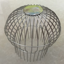 304 stainless steel roof anti-blocking filter cover rainwater bucket Balcony gutter roof sewer 75110 160 pipe