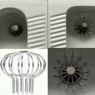 Toilet anti-blocking funnel net cover cap squat cover squatting toilet filter screen anti-falling cover anti-debris toilet cover