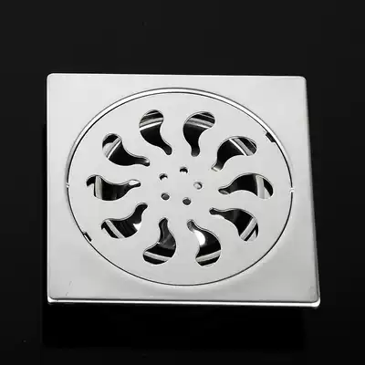 5 inch 6 inch outdoor stainless steel deodorant floor drain 110 tube 160 powder room 15CM20CM large displacement