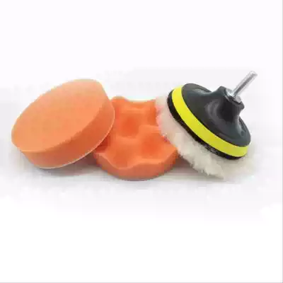 Car polishing wheel polishing machine Self-adhesive sponge disc wool wheel polishing disc waxing disc polishing Pneumatic tool accessories