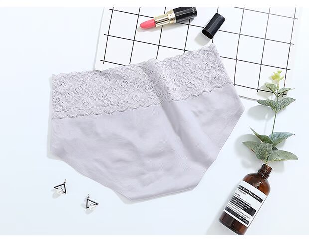 Mùa thu và mùa đông sản phẩm mới Mid-eo phụ nữ đồ lót ren gợi cảm bên tóm tắt gói bụng dưới tập tin cô gái quần short quần lót su đúc