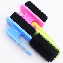 Plastic handle shoe brush household multi-function brush soft brush bend small clothes brush 1008 laundry brush one yuan shop