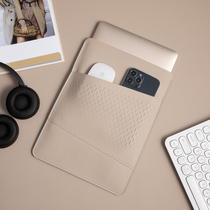 Spot applicable Apple simple macbookairm2 protective sleeve m1pro13 inner tank pack 14-inch computer bag