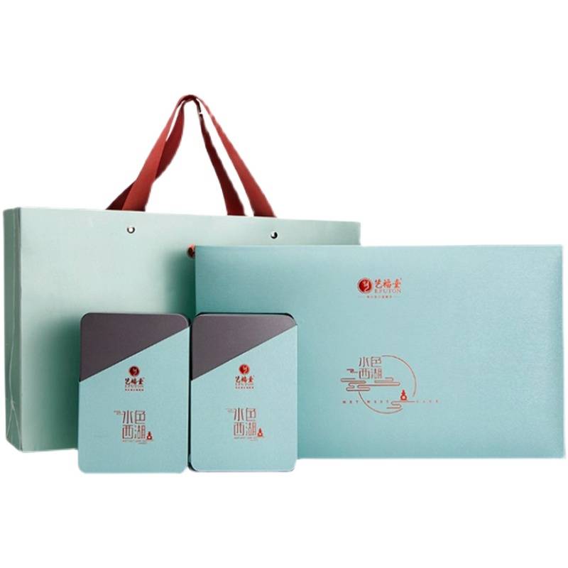 Yifutang Tea 2022 New Tea Mingqian Special Grade Longjing Tea Authentic Green Tea Gift Box Mid-Autumn Festival Gifts for Elders