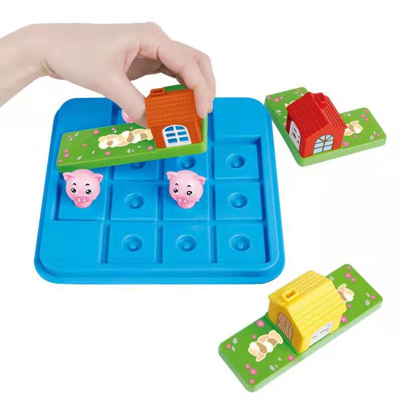 Legel Parenting Game Toys Intelligence Trespass Puzzle Toys Save Piglet Kids Desktop Customs Clearance Toys