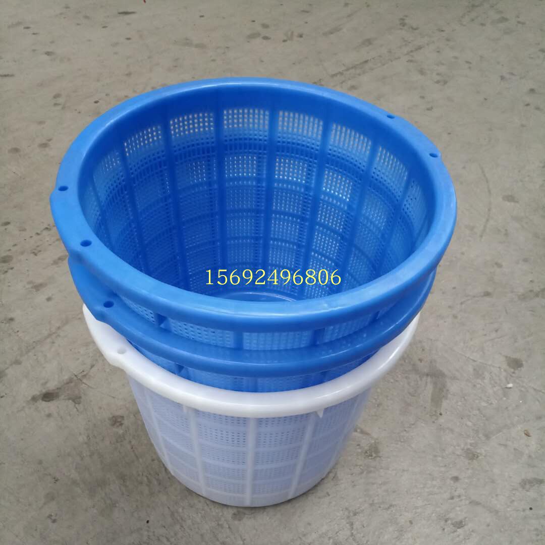 Round Orchard Picking Lychee Citrus Fruit Basket Plastic Robo Plastic Basket For Tea Leaf Box Honey Tangerine Round Crates