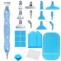 (Синий) Набор инструментов для сверления с резьбой