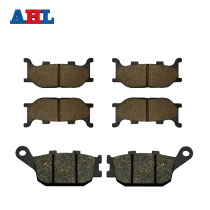 Suitable for Yamaha FZ6 FZ6S FZ6N 04-07 front and rear brake leather copper-based disc brake piece set