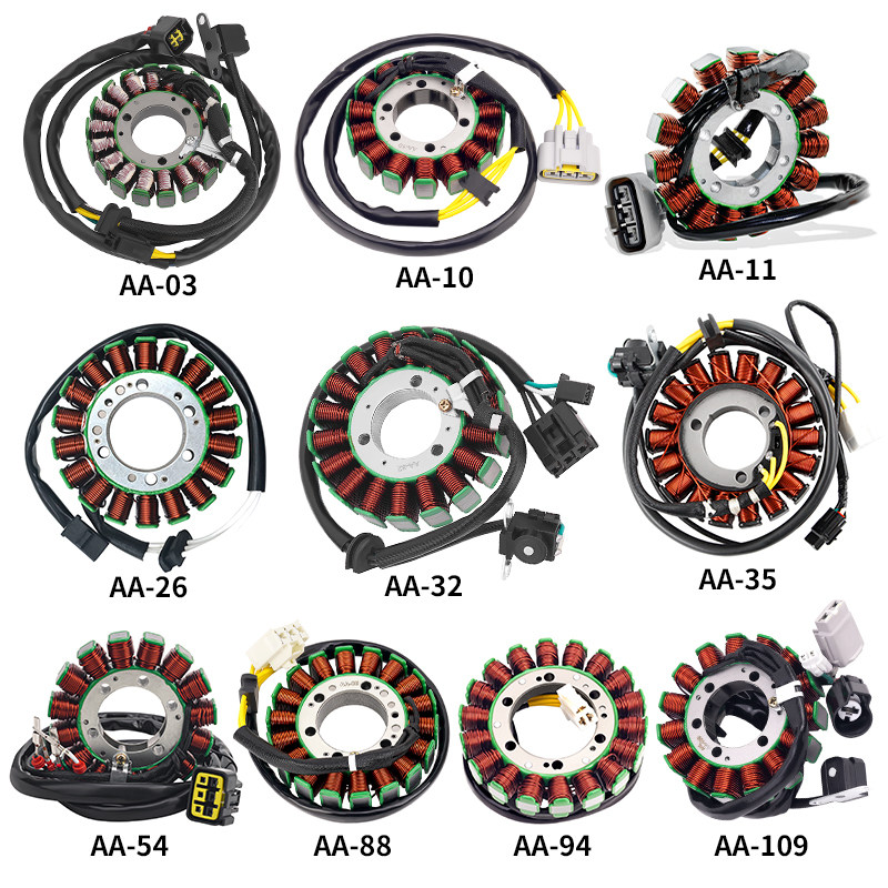 适配川崎ZX600R/636 NINJA 400/500 ZX-6R/10R Z800/1000发电线圈