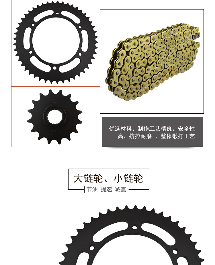 BMW BMW F650GS BMW 650 / F650 ST650 Apulia 650 kích thước tấm bánh răng - Xe máy Gears 	nhông dĩa xe máy	
