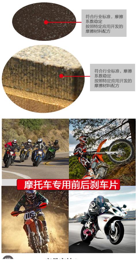 Bộ chuyển đổi AHL xe địa hình Honda CR125 / 250R CRF150R / RB CRF250 / 450R / X má phanh sau - Pad phanh thắng xe tay ga