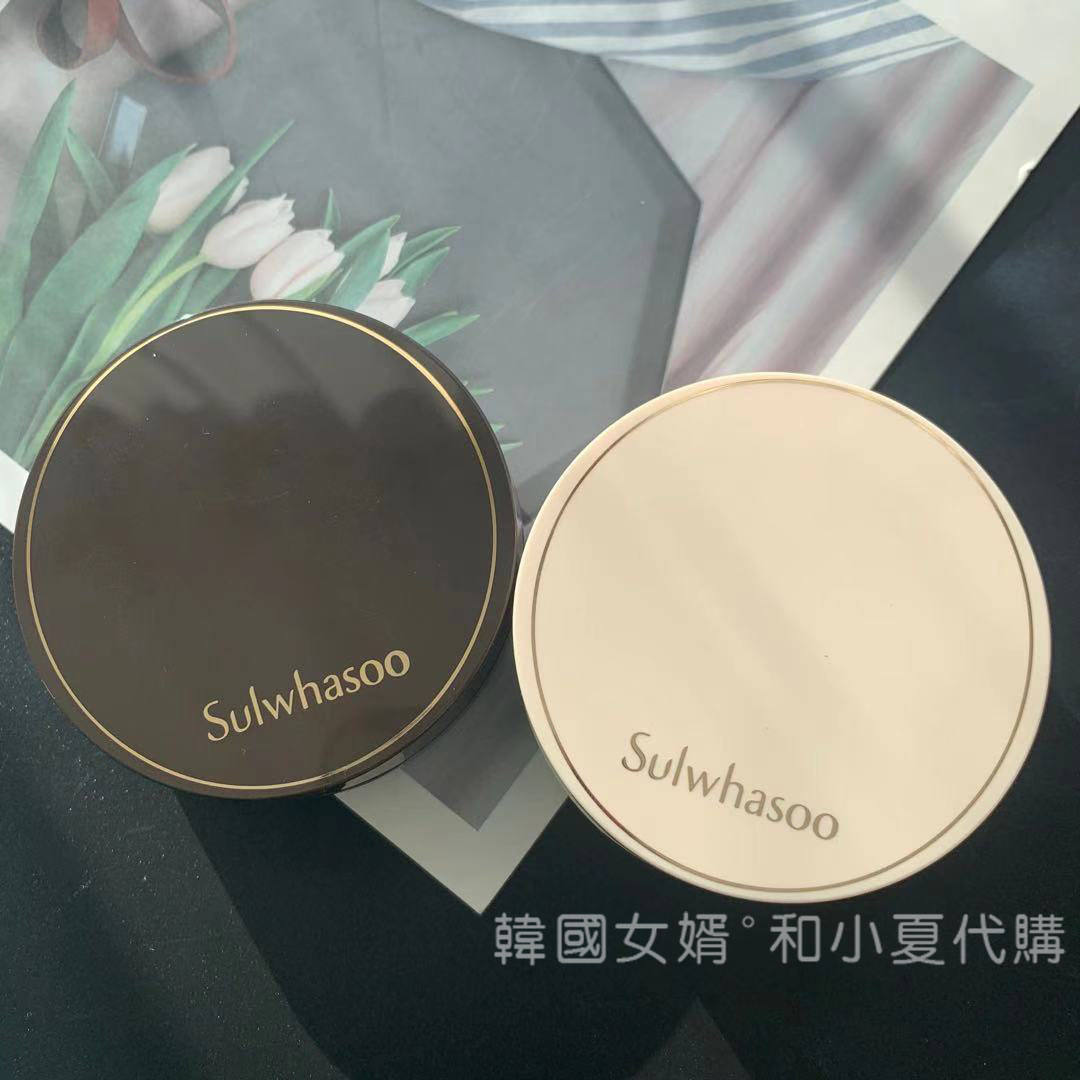 South Korean son-in-law Sulawhasoo snowflake show to the beauty of the air Air Cushion Moisturizing the flawless powder bb cream 5g
