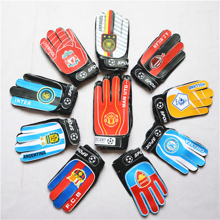 Professional National Team Club Mark Football Goalkeeper Gloves Adults Children Football Gloves Gantry Gloves