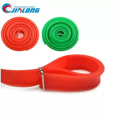 Rubber track and field training belt Fitness elastic rope thickening tension belt Rubber belt Resistance belt Strength training belt