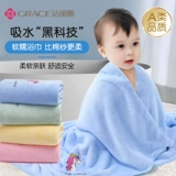 Детское мягкое банное полотенце для новорожденных, хлопковое летнее одеяло, хорошо впитывает воду