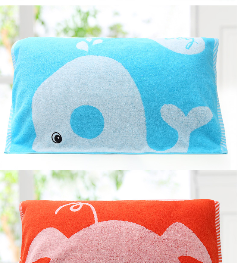 Jie Li Ya Gối Cotton dày để tăng hoạt hình dễ thương thấm nước mềm mại bốn mùa khăn gối thoáng khí khăn gối