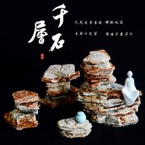 Small melaleuca stone Landscape stone Zen water and land tank Material package Qinglong Rockery stone Natural fish tank grass tank Rainforest