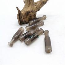 Ice seed Manau dry cigarette holder green grey jade jade medullary dry cigarette bag mouth smoke rod Smoke wok Smoke accessories Recommended