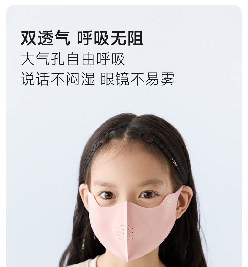 Детский солнцезащитный крем, дышащая тонкая медицинская маска подходит для мужчин и женщин для девочек 