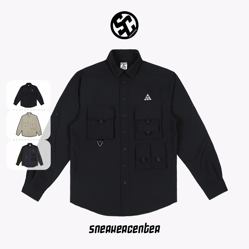 Nike Nike ACG waterproof outdoor function multi-pocket tactical shirt jacket DB1014-010 087