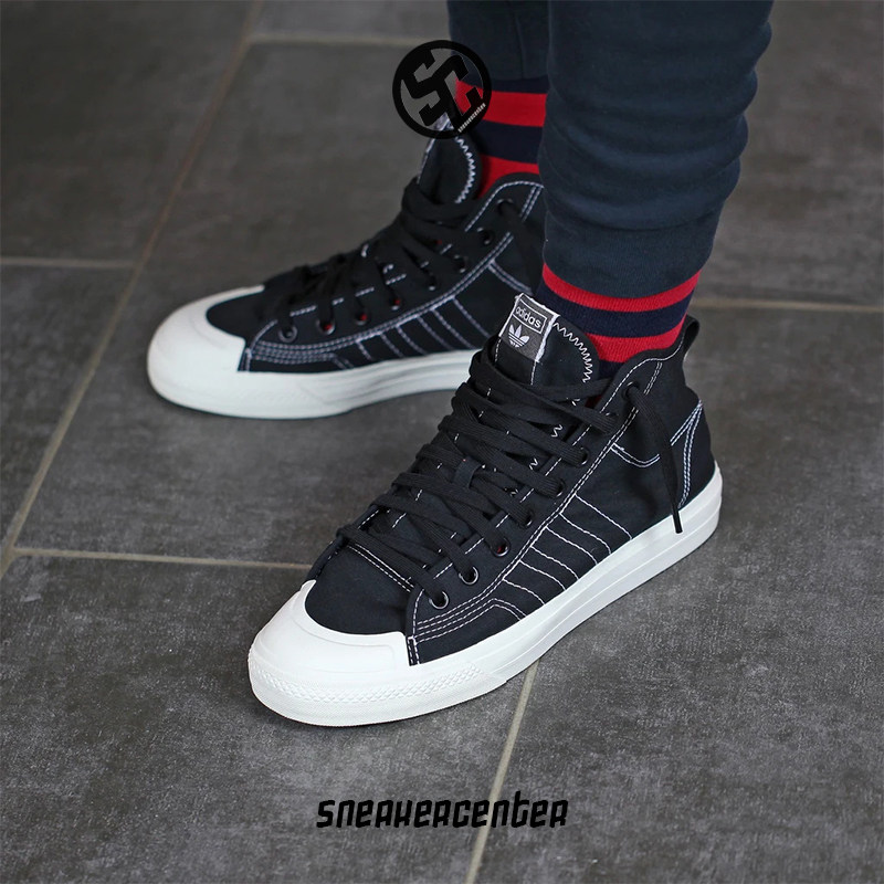 adidas Nizza RF Hi Core Black F34057 | Zwart