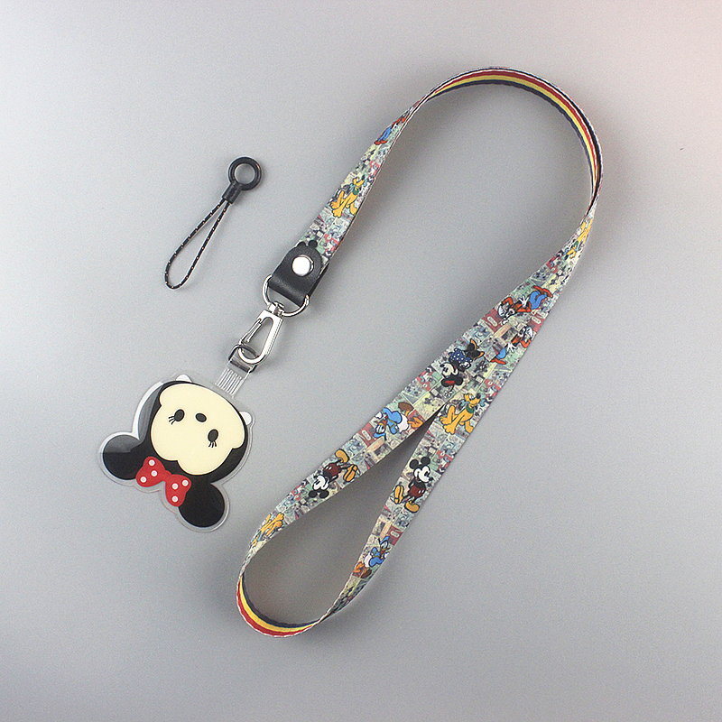 New Cartoon Phone Lanyard, Neck Strap for Women, Cute Anti-Lost Back Patch Phone Strap, Strong and Durable Phone Chain