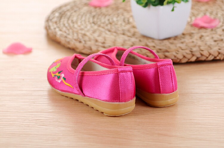 Chaussures enfants en satin pour printemps - semelle tendon - Ref 1038174 Image 21