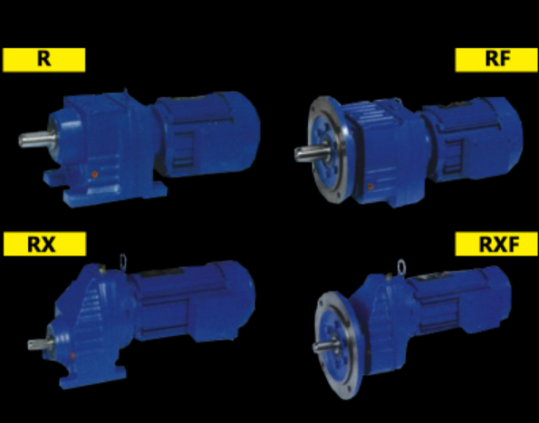 Hard tooth surface gear reducer RX RXF