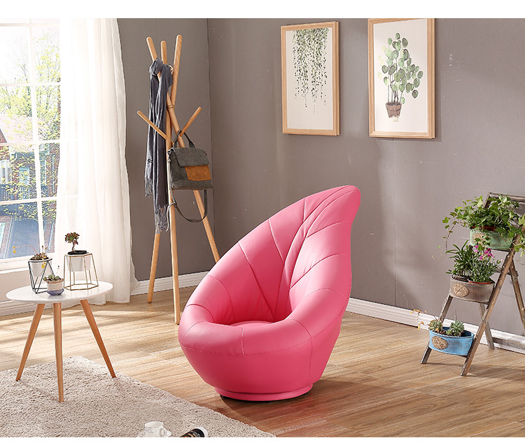 Miễn phí vận chuyển lá lười biếng ghế sofa sofa ban công phòng ngủ máy tính xoay cá tính sáng tạo dễ thương sofa nhỏ - Ghế sô pha mẫu ghế sofa gỗ