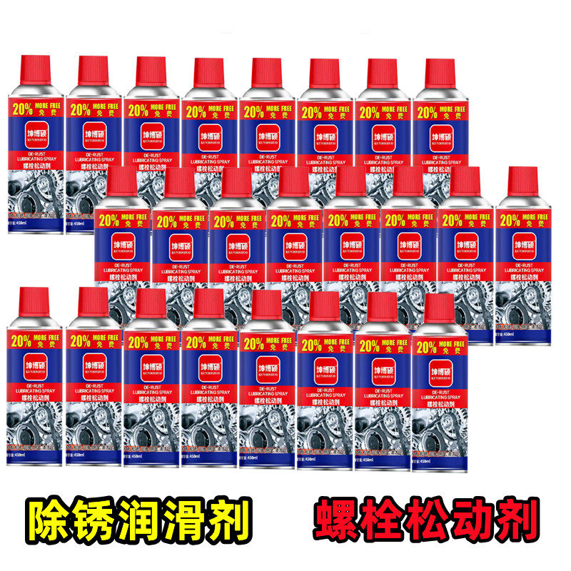 Rust Remover, Anti-Rust Lubricant, Car Screw and Bolt Loosening Agent, Door Lock Steel and Metal Rust Removal Lubricant