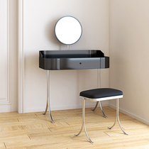 Valley and Metal Bauhaus style Dresser Bedroom Size Apartment type Bedroom Makeup table Dressing table ins style